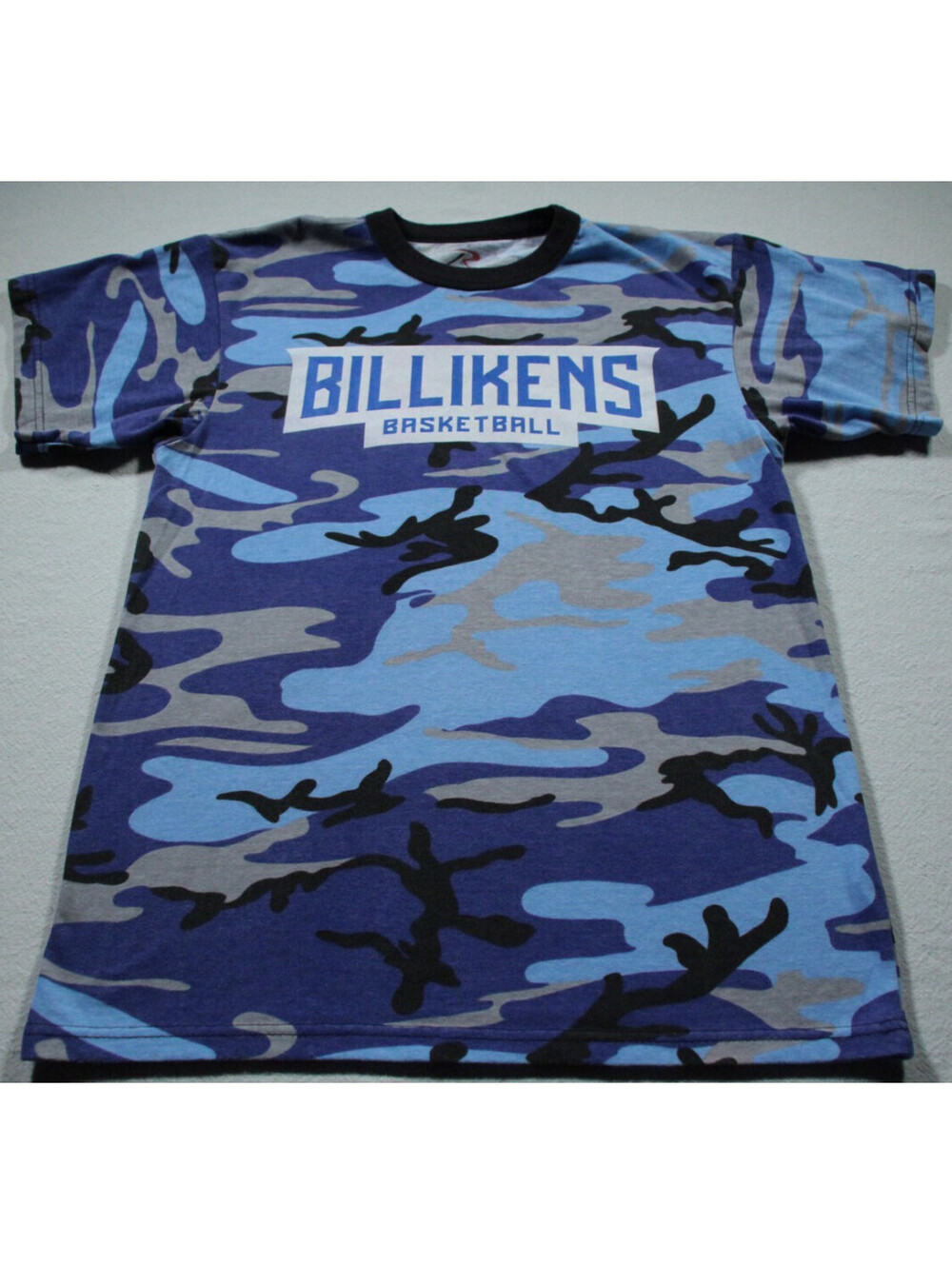 Saint Louis University Billikens Basketball T-Shirt M St. Louis SLU Shirt Camo